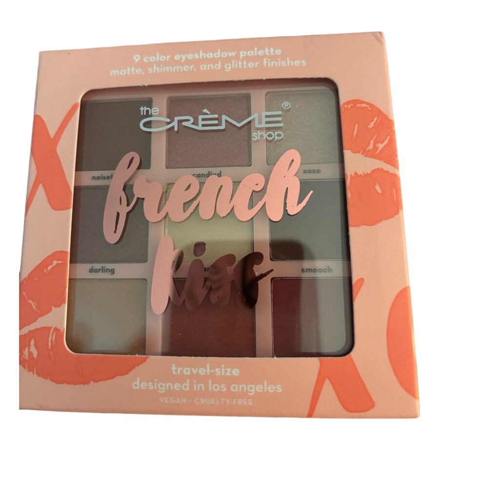 The Creme Shop 9 Color Eyeshadow Palette, French Kiss